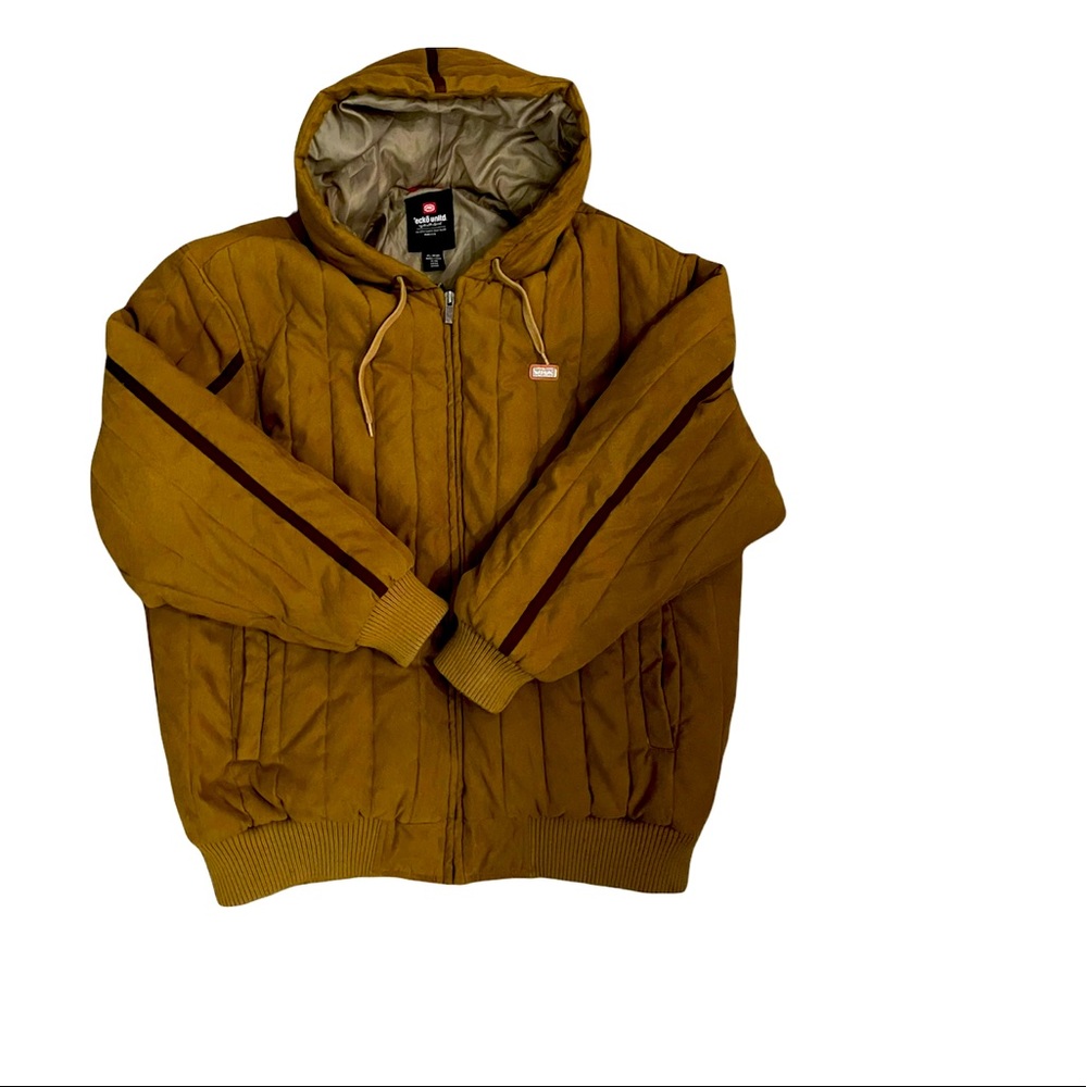 Levi's Men's Brown Hooded Jacket